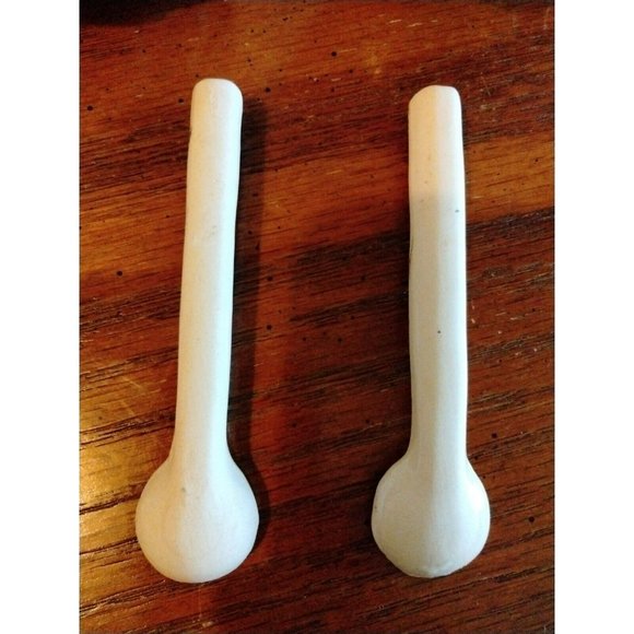 2 Sunflower Coffee Tea Cups Mugs Spoons Handmade Glazed Pottery Studio Crafted - Picture 11 of 11